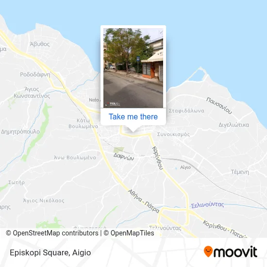 Episkopi Square map