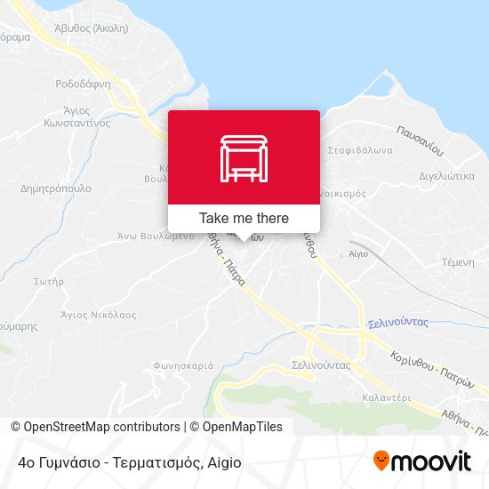 4ο Γυμνάσιο - Τερματισμός map