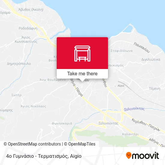 4ο Γυμνάσιο - Τερματισμός map