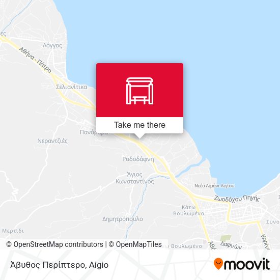 Άβυθος Περίπτερο map