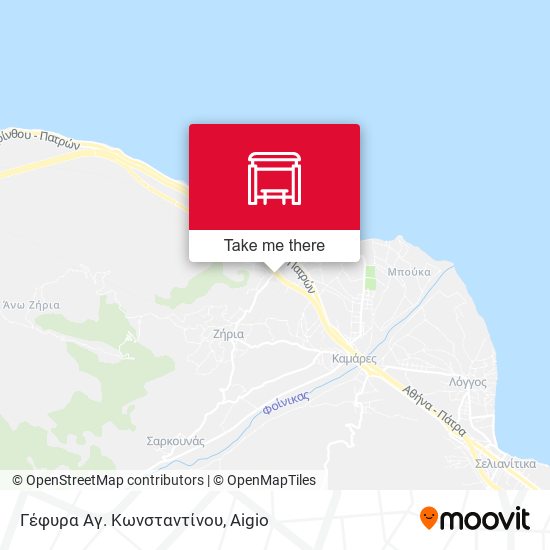 Γέφυρα Αγ. Κωνσταντίνου map