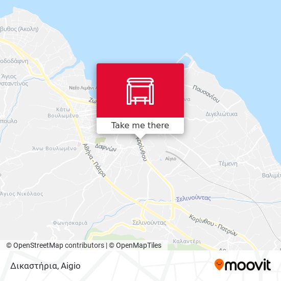 Δικαστήρια map