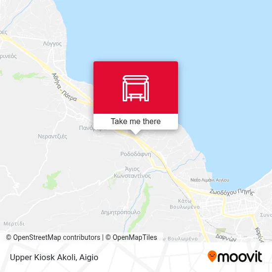 Upper Kiosk Akoli map