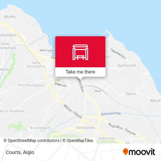 Courts map