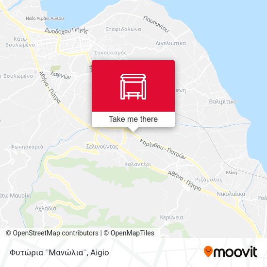 Φυτώρια ¨Μανώλια¨ map
