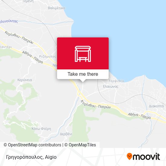 Γρηγορόπουλος map