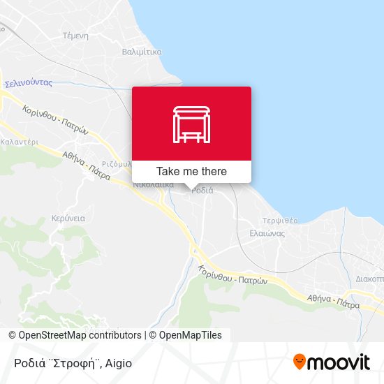 Ροδιά ¨Στροφή¨ map