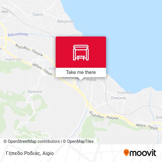 Γήπεδο Ροδιάς map