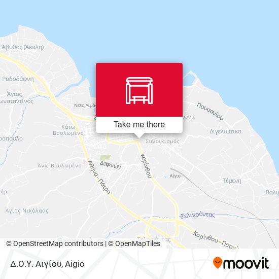 Δ.Ο.Υ. Αιγίου map
