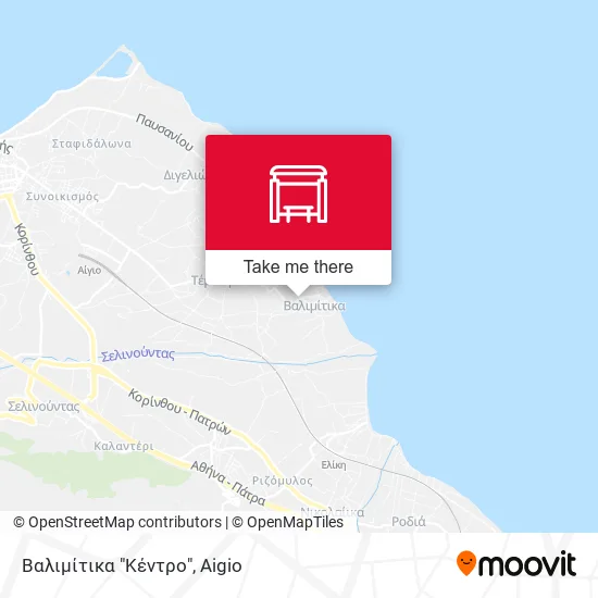 Βαλιμίτικα "Κέντρο" map