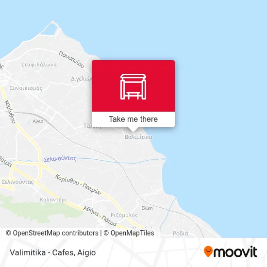 Valimitika - Cafes map