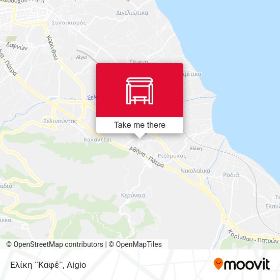 Ελίκη ¨Καφέ¨ map