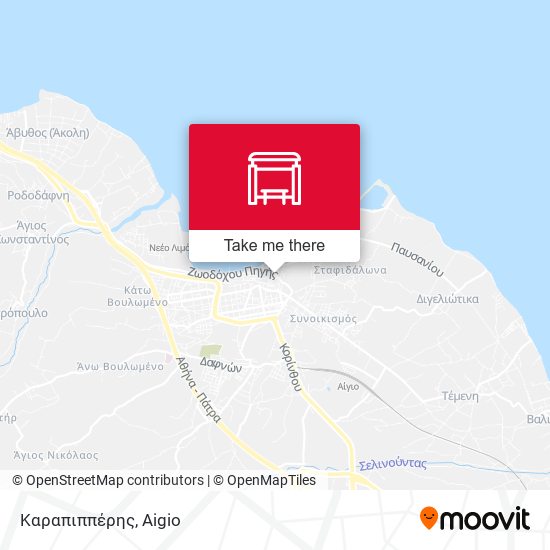 Καραπιππέρης map