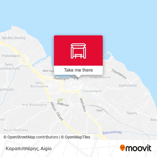 Καραπιππέρης map