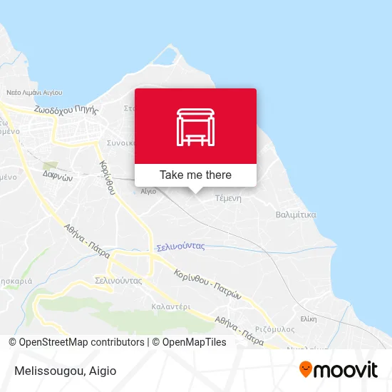 Melissougou map