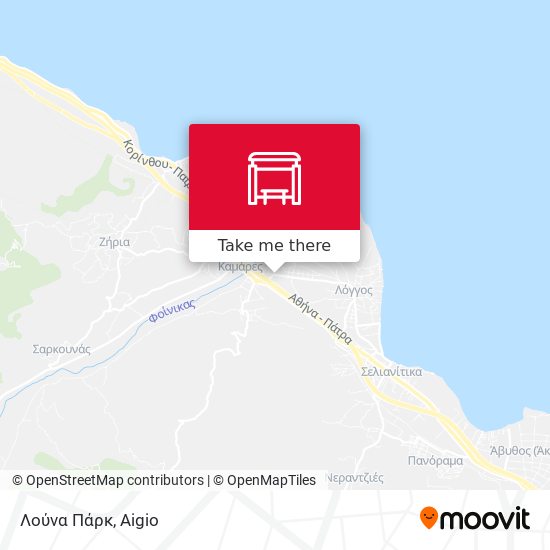Λούνα Πάρκ map