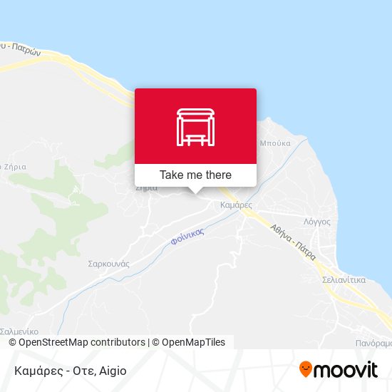 Καμάρες - Οτε map