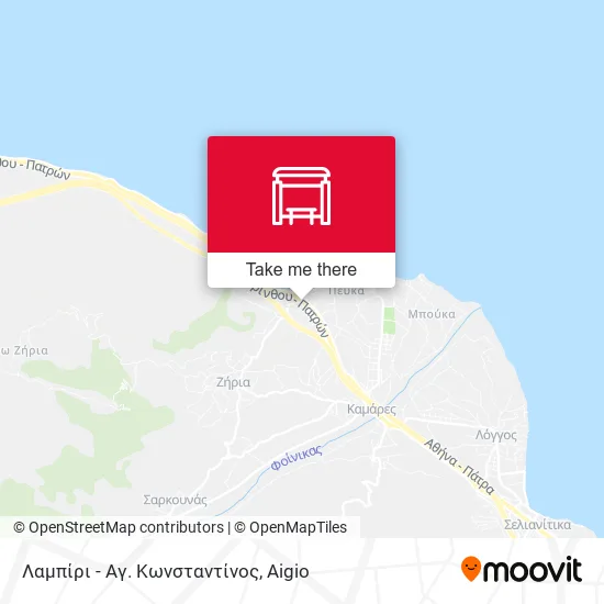Λαμπίρι - Αγ. Κωνσταντίνος map