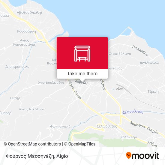 Φούρνος Μεσσηνέζη map