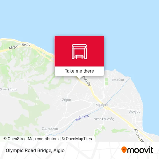 Olympic Road Bridge map
