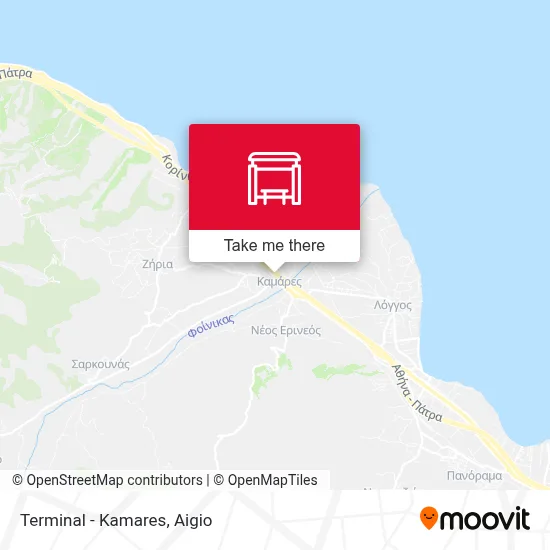 Terminal - Kamares map