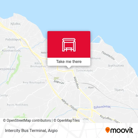 Intercity Bus Terminal map