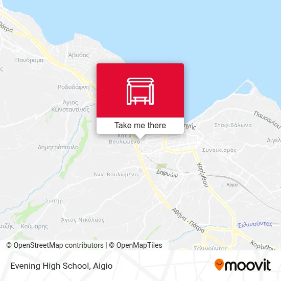 Evening High School map