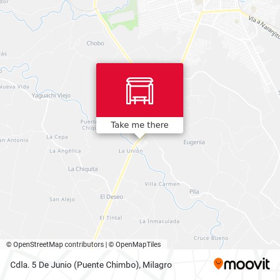 Cdla. 5 De Junio (Puente Chimbo) map