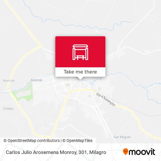 Carlos Julio Arosemena Monroy, 301 map