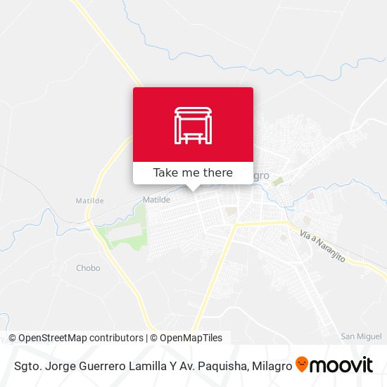 Sgto. Jorge Guerrero Lamilla  Y Av. Paquisha map