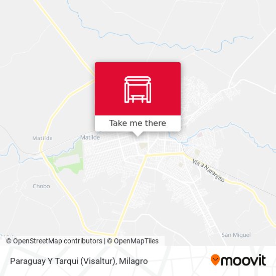 Paraguay Y Tarqui (Visaltur) map