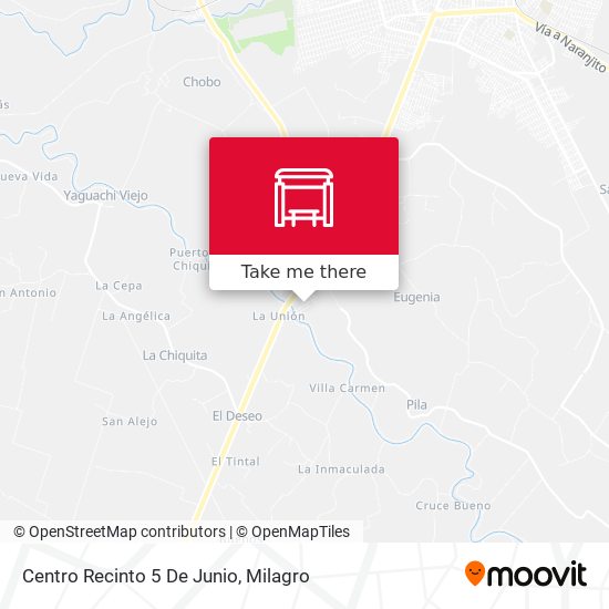 Mapa de Centro Recinto 5 De Junio