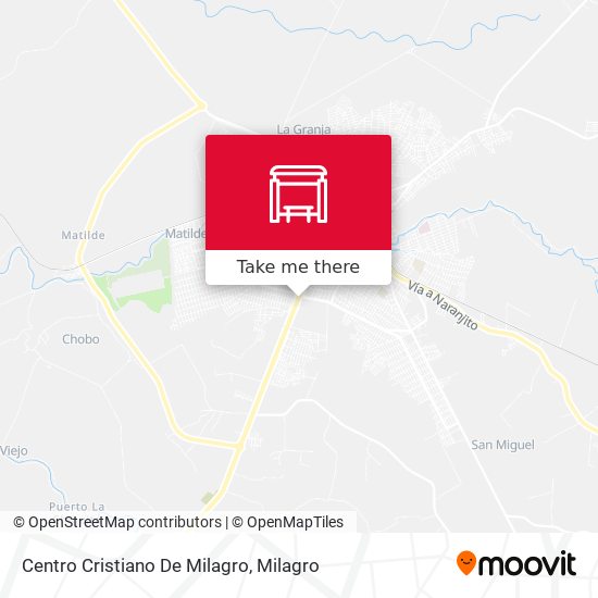 Centro Cristiano De Milagro map