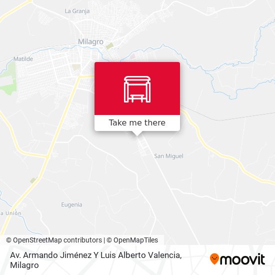 Av. Armando Jiménez Y Luis Alberto Valencia map
