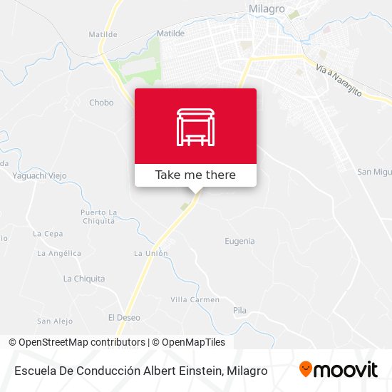 Mapa de Escuela De Conducción Albert Einstein