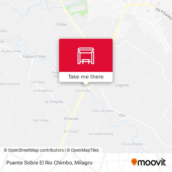 Puente Sobre El Río Chimbo map