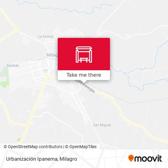 Mapa de Urbanización Ipanema