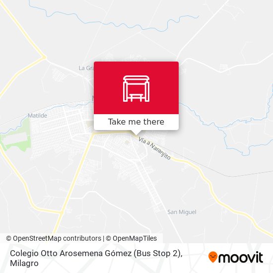 Mapa de Colegio Otto Arosemena Gómez (Bus Stop 2)
