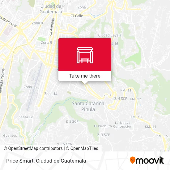 Price Smart map