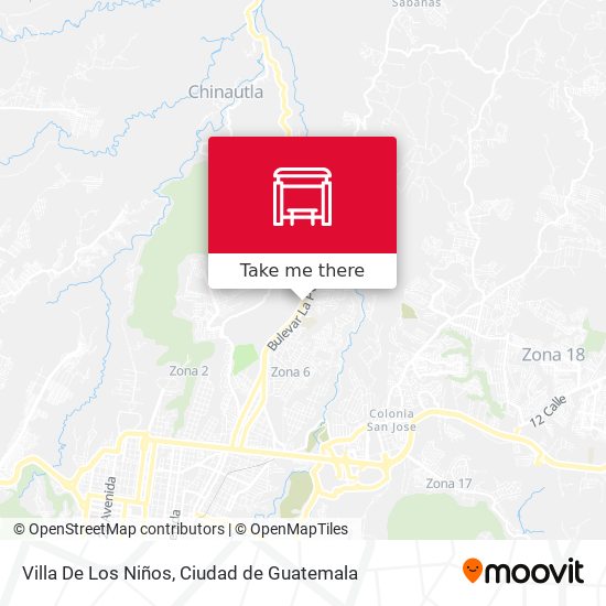 Villa De Los Niños map