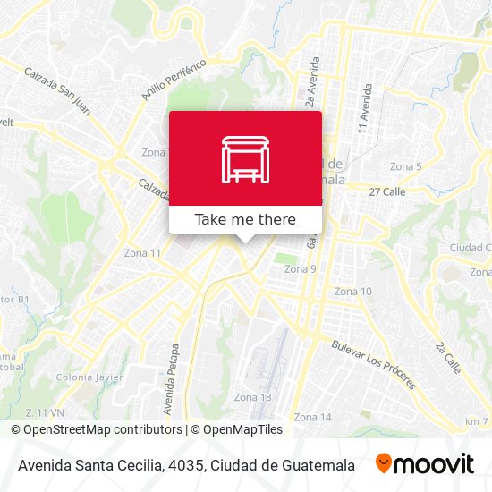 Avenida Santa Cecilia, 4035 map