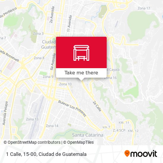 1 Calle, 15-00 map