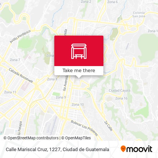 Calle Mariscal Cruz, 1227 map