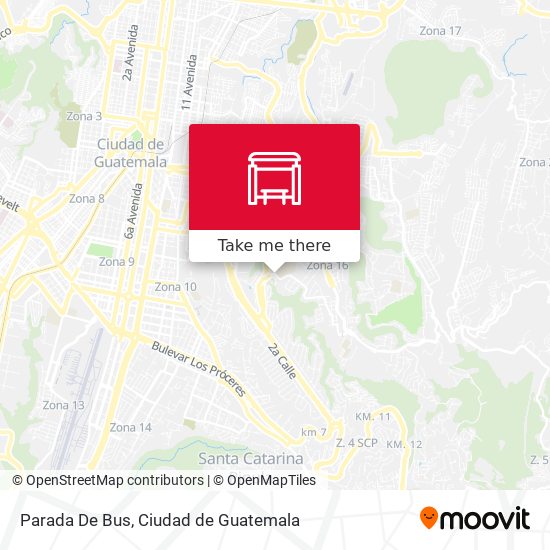 Parada De Bus map