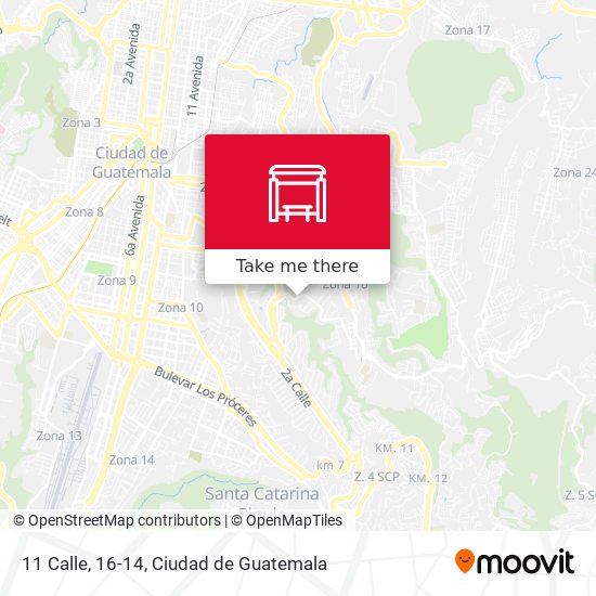 11 Calle, 16-14 map