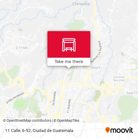 11 Calle, 6-52 map