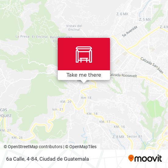 6a Calle, 4-84 map