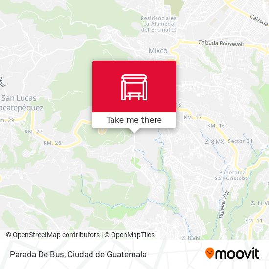 Parada De Bus map