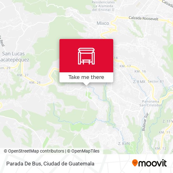 Parada De Bus map