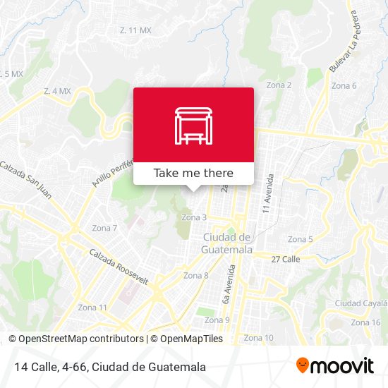 Mapa de 14 Calle, 4-66